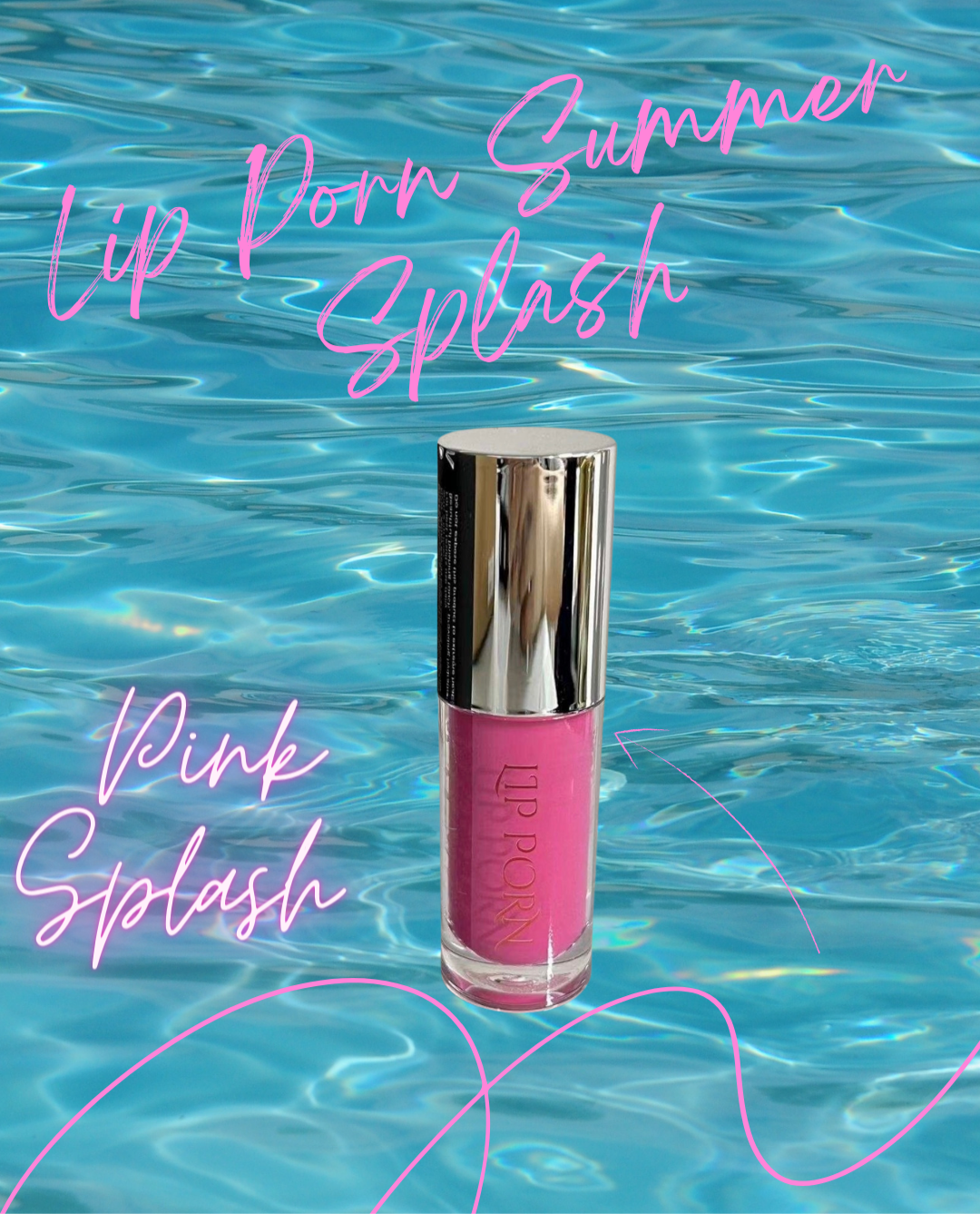 Pink Splash Lip Gloss